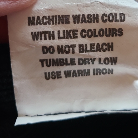 Vintage Black Belted Courderoy Mini Skirt - Picture 6 of 6